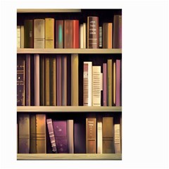 Books Bookshelves Office Fantasy Background Artwork Book Cover Apothecary Book Nook Literature Libra Small Garden Flag (two Sides)