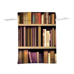 Books Bookshelves Office Fantasy Background Artwork Book Cover Apothecary Book Nook Literature Libra Lightweight Drawstring Pouch (s) by Posterlux