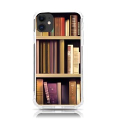 Books Bookshelves Office Fantasy Background Artwork Book Cover Apothecary Book Nook Literature Libra Iphone 11 Tpu Uv Print Case by Posterlux