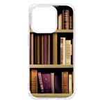 Books Bookshelves Office Fantasy Background Artwork Book Cover Apothecary Book Nook Literature Libra iPhone 14 Pro TPU UV Print Case Front