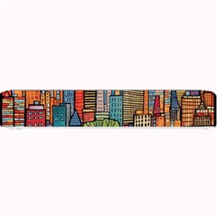 City New York Nyc Skyscraper Skyline Downtown Night Business Urban Travel Landmark Building Architec Small Bar Mat