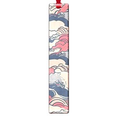 Waves Ocean Sea Water Pattern Rough Seas Digital Art Nature Nautical Large Book Marks by Bedest