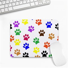 Pawprints Paw Prints Paw Animal Small Mousepad by Apen