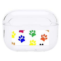 Pawprints Paw Prints Paw Animal Hard Pc Airpods Pro Case by Apen