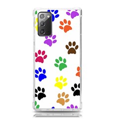 Pawprints Paw Prints Paw Animal Samsung Galaxy Note 20 Tpu Uv Case by Apen