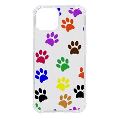 Pawprints Paw Prints Paw Animal Iphone 14 Tpu Uv Print Case by Apen