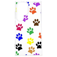 Pawprints Paw Prints Paw Animal Samsung Galaxy S24 Plus 6 7 Inch Tpu Uv Case by Apen