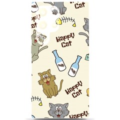 Happy Cats Pattern Background Samsung Galaxy S24 Ultra 6 9 Inch Black Tpu Uv Case