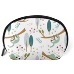 Pattern Sloth Woodland Accessory Pouch (Large) Back