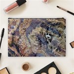 Abstract wings Cosmetic Bag (Large) Back