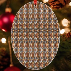 Gold Silver And Bronze Medals Motif  Seamless Pattern2 Wb Uv Print Acrylic Ornament Oval