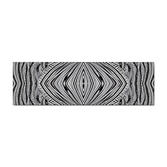 Black And White Pattern 1 Sticker (bumper) by 2607694