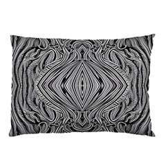 Black And White Pattern 1 Pillow Case by 2607694