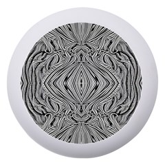 Black And White Pattern 1 Dento Box With Mirror