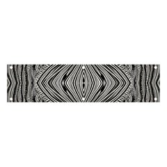 Black And White Pattern 1 Banner And Sign 4  X 1 