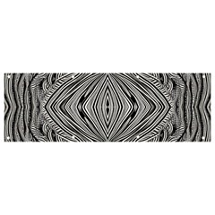 Black And White Pattern 1 Banner And Sign 9  X 3  by 2607694