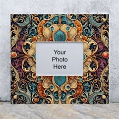 Pattern 1 White Wall Photo Frame 5  X 7  by 2607694