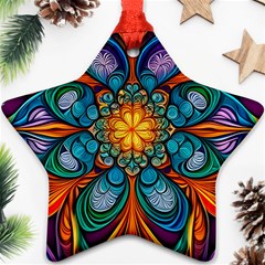 Pattern 2 Star Ornament (two Sides)