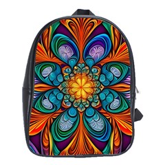 Pattern 2 School Bag (large) by 2607694