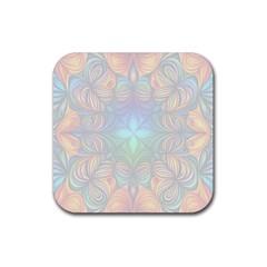 Pattern 2a Pattern 2 Rubber Coaster (square) by 2607694