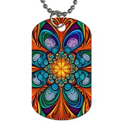 Pattern 2a Pattern 2 Dog Tag (one Side) by 2607694