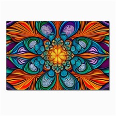 Pattern 2a Pattern 2 Postcards 5  X 7  (pkg Of 10) by 2607694