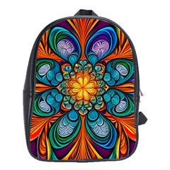 Pattern 2a Pattern 2 School Bag (xl) by 2607694