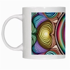 Pattern 3 White Mug