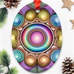 Pattern 3 Oval Ornament (Two Sides) Front