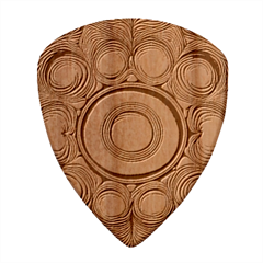 Pattern 3 Wood Guitar Pick (set Of 10)