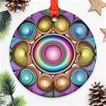 Pattern 3 Ornament (Round) Front