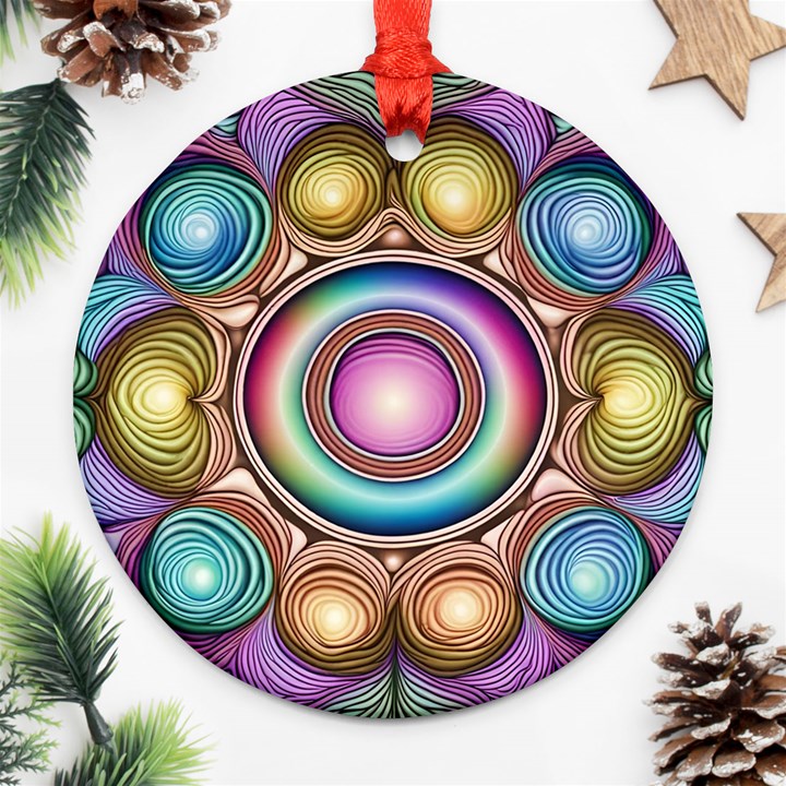 Pattern 3 Ornament (Round)