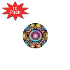 Pattern 3 1  Mini Buttons (10 Pack) 