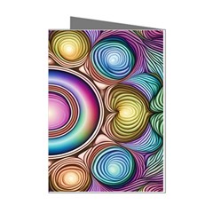 Pattern 3 Mini Greeting Cards (pkg Of 8)