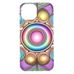 Pattern 3 Iphone 15 Black Uv Print Pc Hardshell Case by 2607694