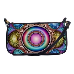 Pattern 3 Shoulder Clutch Bag