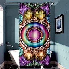 Pattern 3 Shower Curtain 36  X 72  (stall) 