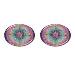 Pattern 4a Pattern 4 Cufflinks (oval) by 2607694