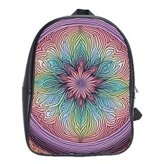 Pattern 4a Pattern 4 School Bag (xl) by 2607694