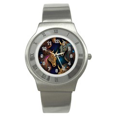 Pattern 5 Stainless Steel Watch