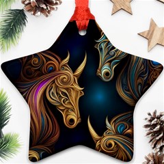 Pattern 5 Star Ornament (two Sides) by 2607694a