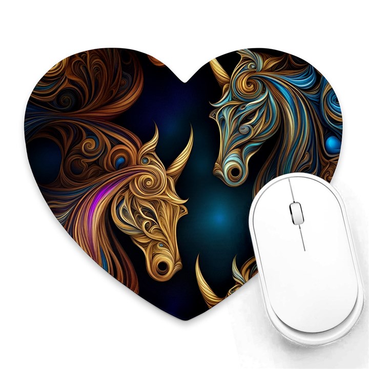 pattern 5 Heart Mousepad