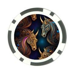 Pattern 5 Poker Chip Card Guard by 2607694a