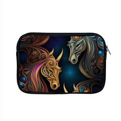 Pattern With Horses Apple Macbook Pro 15  Zipper Case by 2607694a