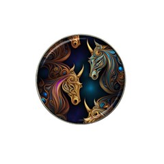 Pattern With Horses Hat Clip Ball Marker by 2607694a