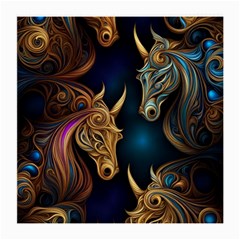 Pattern With Horses Medium Glasses Cloth (2 Sides) by 2607694a