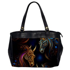 Pattern With Horses Oversize Office Handbag by 2607694a