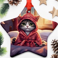 Cat 2 Ornament (star) by 2607694a