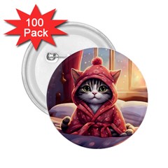 Cat 2 2 25  Buttons (100 Pack)  by 2607694a