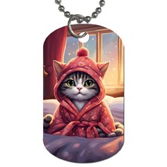 Cat 2 Dog Tag (one Side)